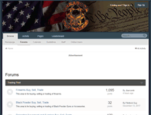 Tablet Screenshot of manasotaguntraders.com